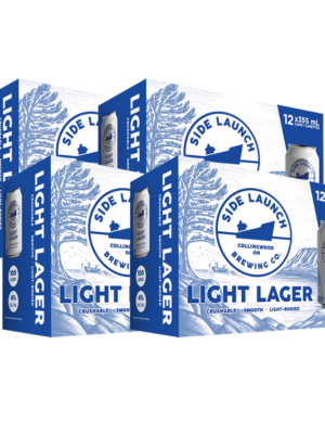 SIDE LAUNCH LIGHT LAGER 48 X Can 355 ml