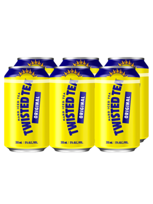 TWISTED TEA IMPORT 6 X Can 355 ml