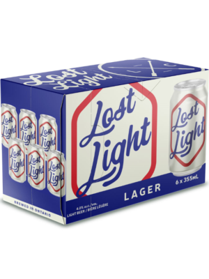 LOST LIGHT LAGER 6 X Can 355 ml