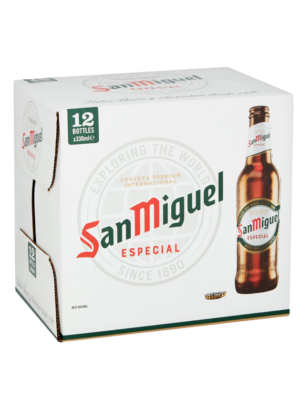 SAN MIGUEL PREMIUM LAGER 12 X Bottle 330 ml