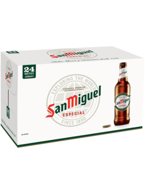 SAN MIGUEL PREMIUM LAGER 24 X Bottle 330 ml