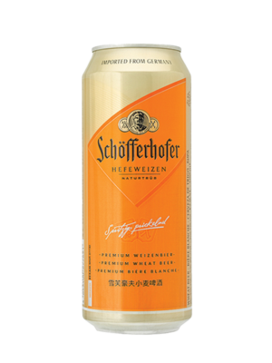 SCHOFFERHOFER HEFEWEIZEN 1 X Can 500 ml