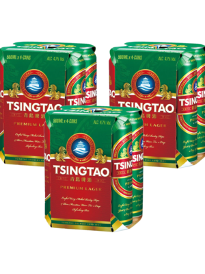 TSINGTAO BEER 12 X Can 500 ml