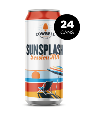 COWBELL BREWING CO. SUNSPLASH SESSION IPA 24 X Can 473 ml