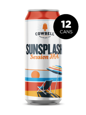 COWBELL BREWING CO. SUNSPLASH SESSION IPA 12 X Can 473 ml