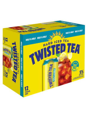 TWISTED TEA HALF & HALF 12 X Can 355 ml