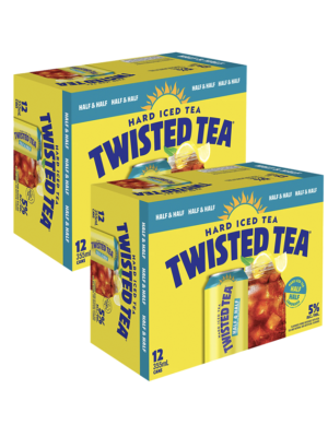 TWISTED TEA HALF & HALF 24 X Can 355 ml