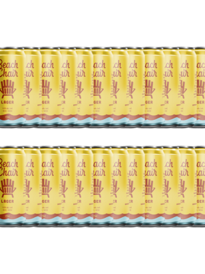 BEACH CHAIR LAGER 24 X Can 473 ml