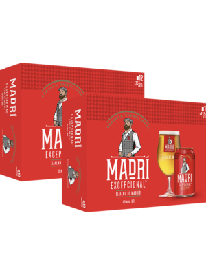 MADRI EXCEPCIONAL LAGER 24 X Can 355 ml