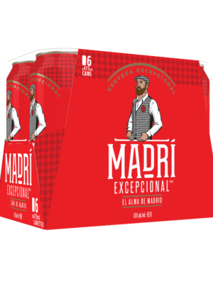 MADRI EXCEPCIONAL LAGER 6 X Can 473 ml