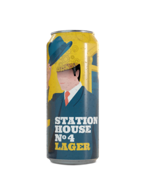 MURDOCH MYSTERIES STATION HOUSE NO 4 LAGER 1 X Can 473 ml