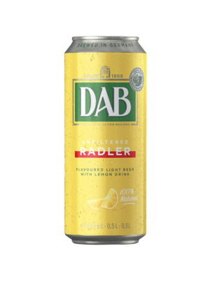 DAB LEMON RADLER UNFILTERED 1 X Can 500 ml