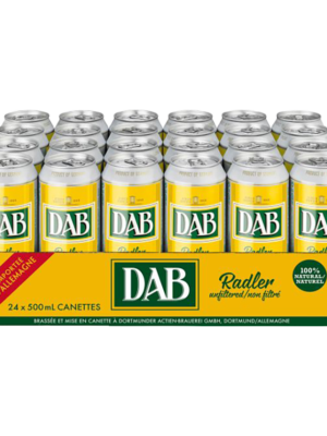 DAB LEMON RADLER UNFILTERED 24 X Can 500 ml