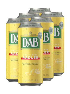 DAB LEMON RADLER UNFILTERED 6 X Can 500 ml