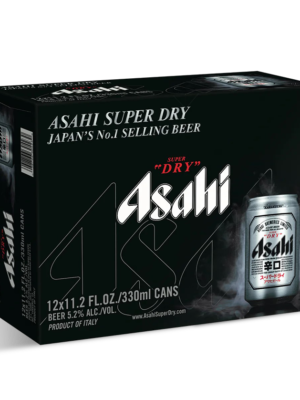 ASAHI SUPER DRY 12 X Can 330 ml