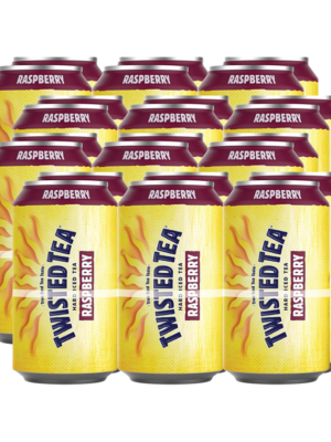 TWISTED TEA RASPBERRY 24 X Can 355 ml