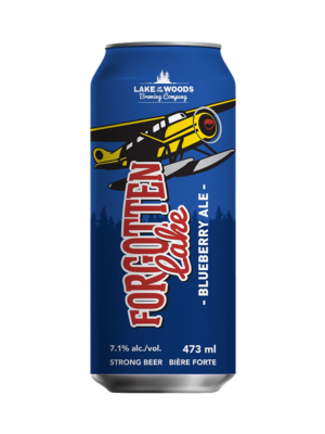LAKE OF THE WOODS FORGOTTEN LAKE BLUEBERRY ALE 1 X Can 473 ml