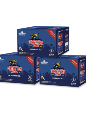 LAKE OF THE WOODS FORGOTTEN LAKE BLUEBERRY ALE 24 X Can 473 ml