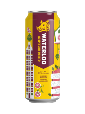 WATERLOO GRAPEFRUIT RADLER 1 X Can 473 ml