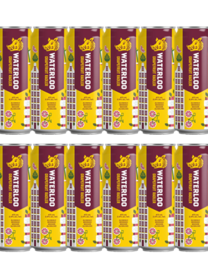 WATERLOO GRAPEFRUIT RADLER 12 X Can 473 ml
