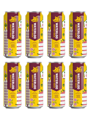 WATERLOO GRAPEFRUIT RADLER 8 X Can 473 ml