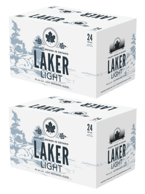 LAKER LIGHT 48 X Bottle 341 ml