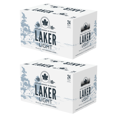 LAKER LIGHT 48 X Bottle 341 ml