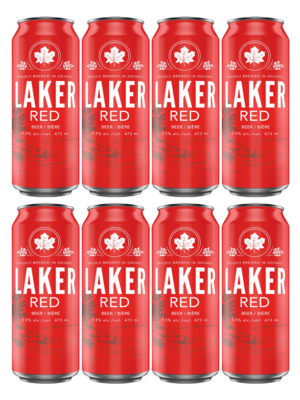 LAKER RED 8 X Can 473 ml