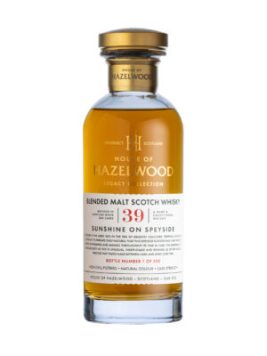 House of Hazelwood Sunshine on Speyside Blended Malt Scotch Whisky 1983