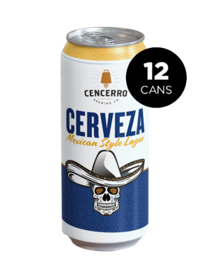 COWBELL BREWING CO. CENCERRO CERVEZA MEXICAN STYLE LAGER 12 X Can 473 ml