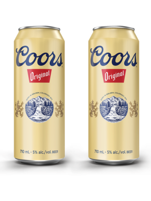 COORS ORIGINAL 2 X Can 710 ml