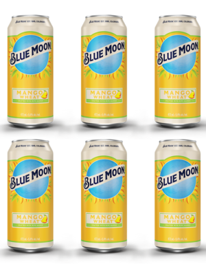 BLUE MOON MANGO WHEAT 6 X Can 473 ml