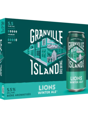GRANVILLE LIONS WINTER ALE 24 X Can 473 ml