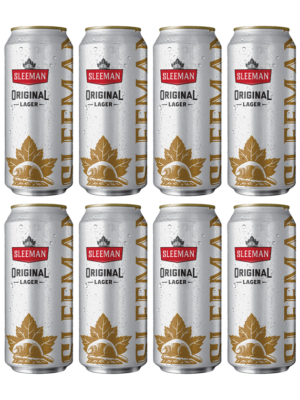 SLEEMAN ORIGINAL LAGER 8 X Can 473 ml