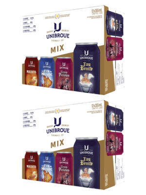 UNIBROUE MIX 24 X Can 355 ml