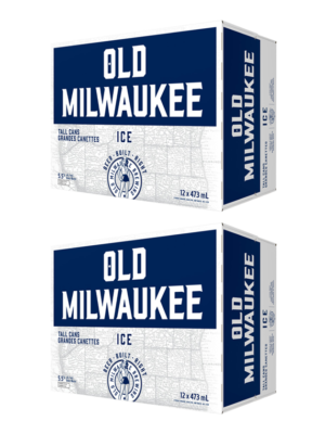 OLD MILWAUKEE ICE 24 X Can 473 ml