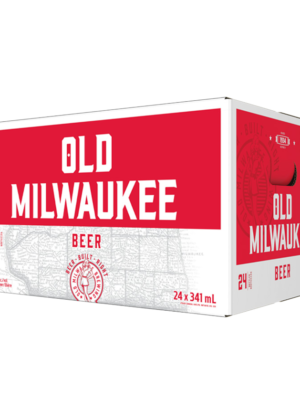 OLD MILWAUKEE 24 X Bottle 341 ml