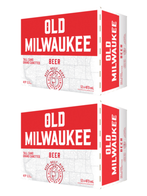 OLD MILWAUKEE 24 X Can 473 ml