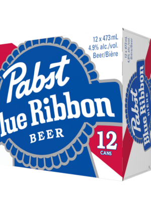 PABST BLUE RIBBON 12 X Can 473 ml