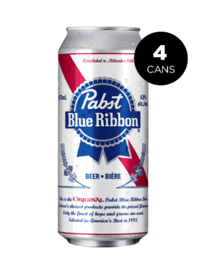 PABST BLUE RIBBON 4 X Can 473 ml
