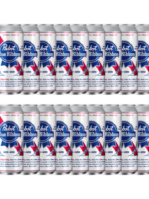 PABST BLUE RIBBON 18 X Can 473 ml