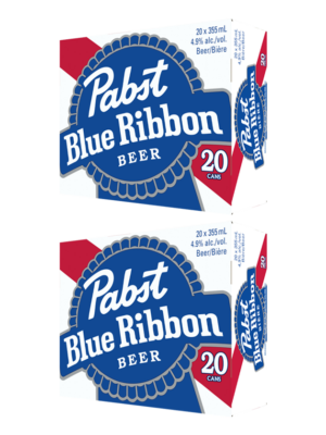 PABST BLUE RIBBON 40 X Can 355 ml