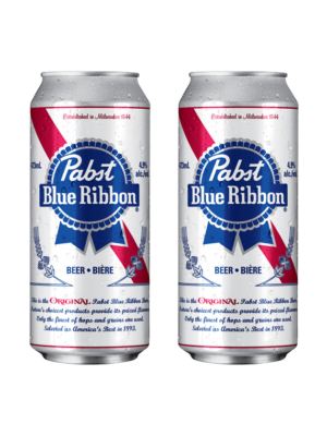 PABST BLUE RIBBON 2 X Can 473 ml
