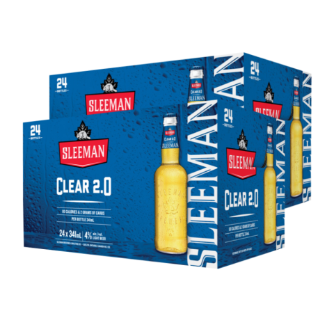 SLEEMAN CLEAR 2.0 48 X Bottle 341 ml
