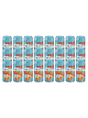 HIGH SOCIETEA HARD PEACH TEA 24 X Can 473 ml