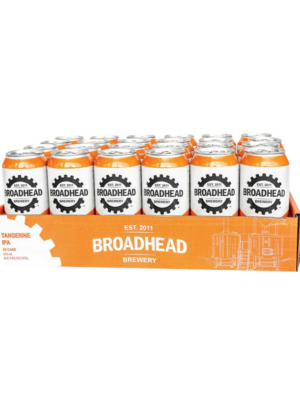 BROADHEAD TANGERINE IPA 24 X Can 473 ml