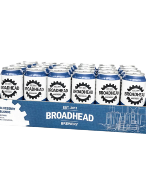 BROADHEAD BLUEBERRY BLONDE 24 X Can 473 ml