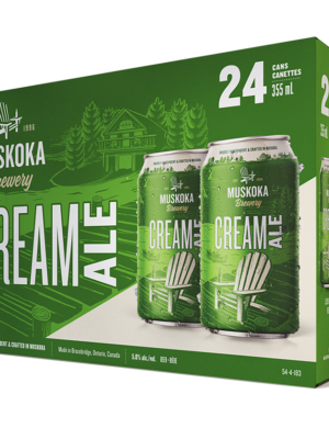 MUSKOKA CREAM ALE 24 X Can 355 ml
