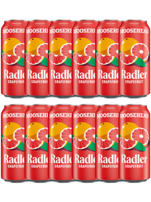 MOOSEHEAD GRAPEFRUIT RADLER 12 X Can 473 ml