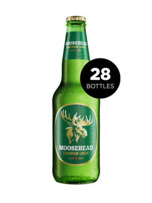 MOOSEHEAD LAGER 28 X Bottle 341 ml
